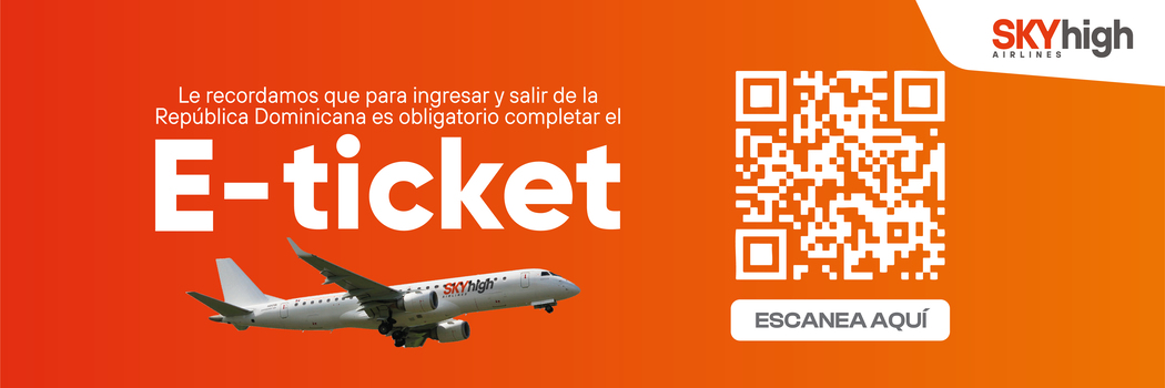 Banner E ticket