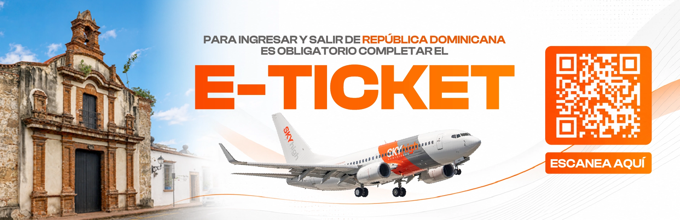 Banner ETICKET 1080x350 SKYhighDominicana