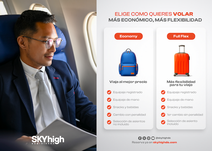 elige como quieres volar skyhigh