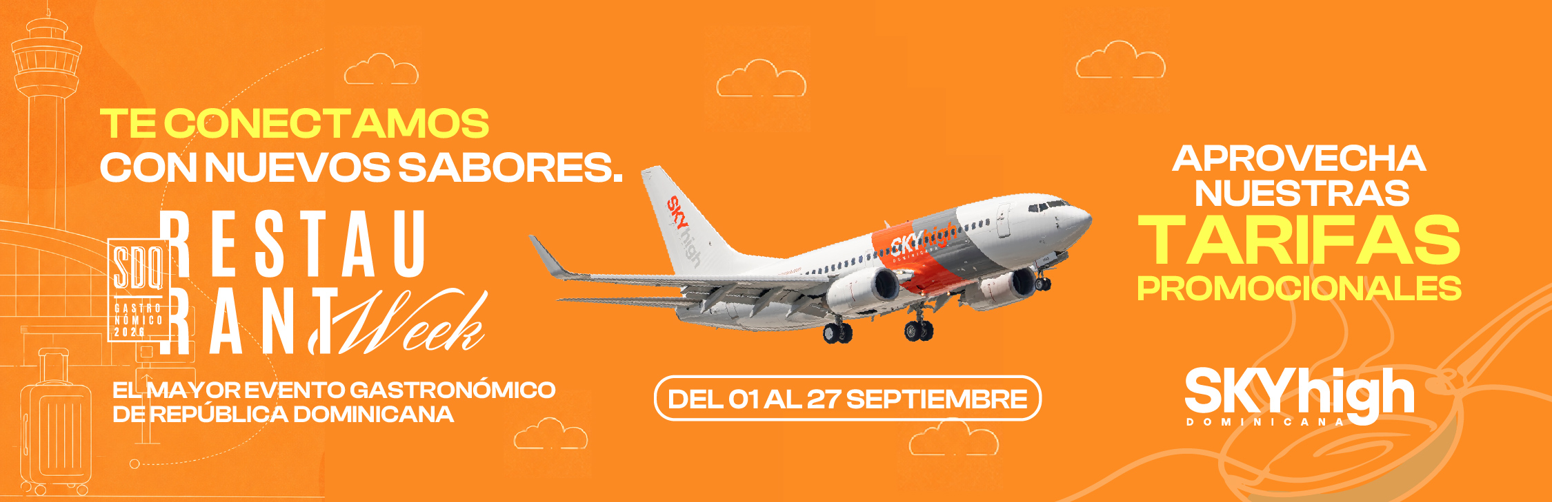 REST. WEEK SKY Banner web